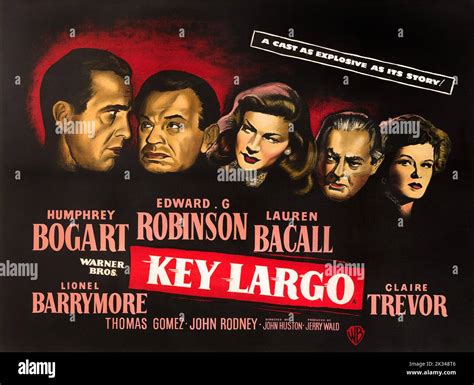 Key Largo! A Thrilling Noir Drama Set on a Hurricane-Battered Island Resort